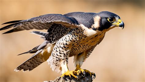  Falco Pellegrino! Un Rapitore Veloce e Maestro del Cielo che Incanta con le Sue Tuffi Acrobatici